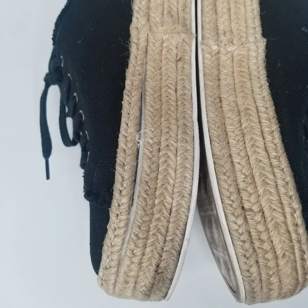 SCHUTZ Luana Espadrille Platform Tie Sneakers